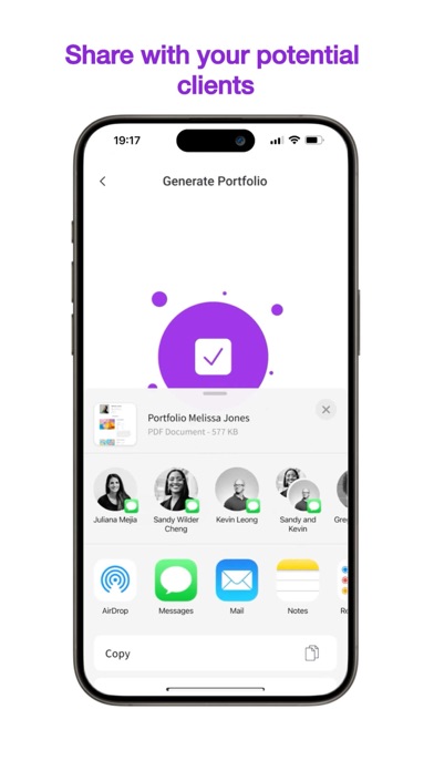 Wall Portfolio for Artist screenshot 2