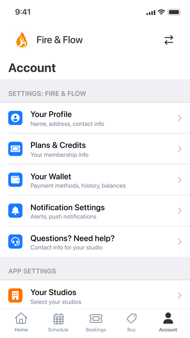 Walla App screenshot 1