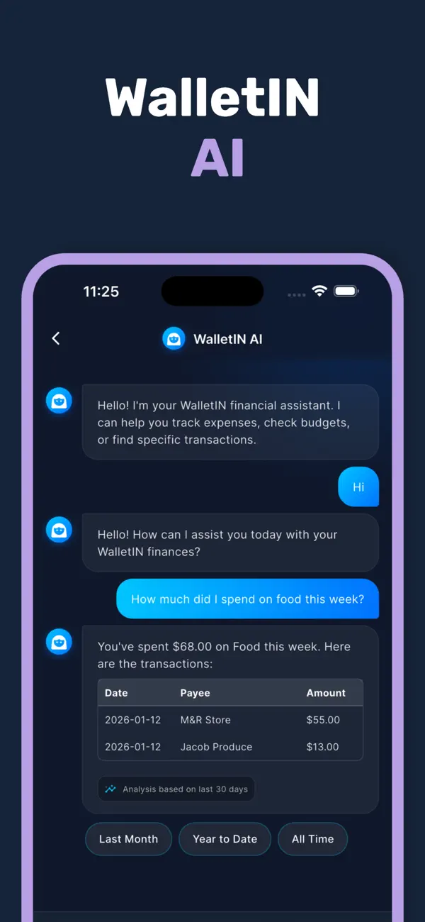 WalletIN: Budget & Expense AI screenshot 4