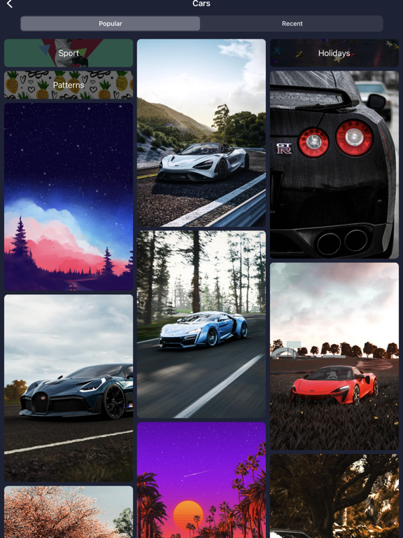 Walli: Cool Wallpapers HD, 4K screenshot 1