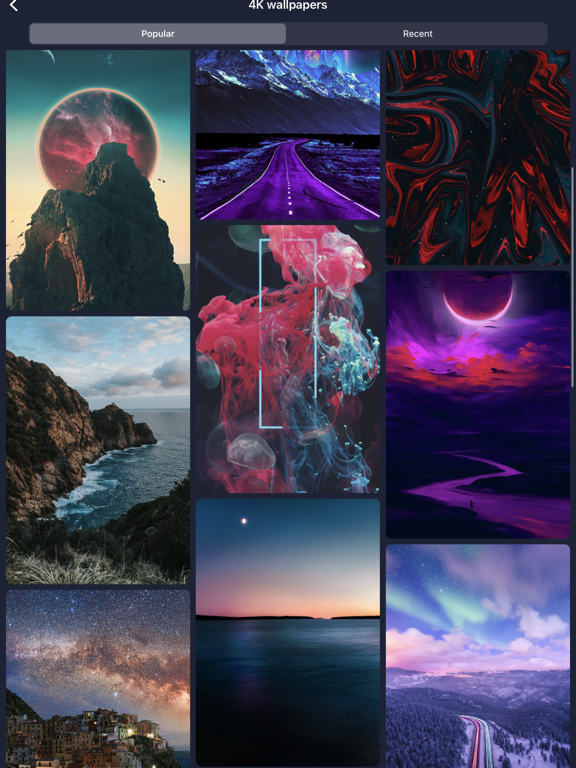 Walli: Cool Wallpapers HD, 4K screenshot 4