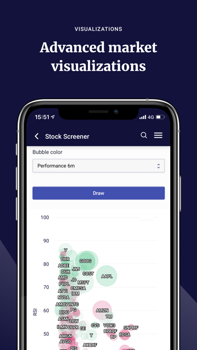 wallmine: Stocks & Bitcoin screenshot 1