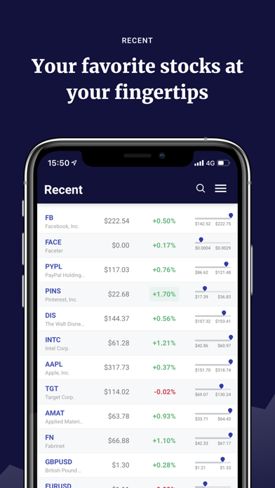 wallmine: Stocks & Bitcoin screenshot 2