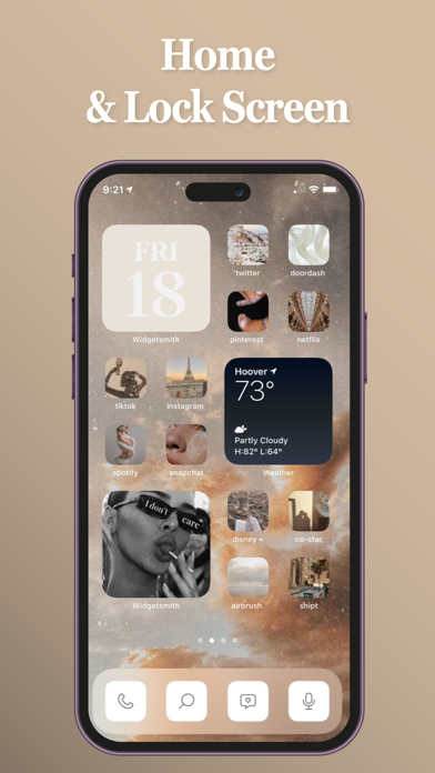 Wallpaper for Girl - Pink Cute screenshot 1