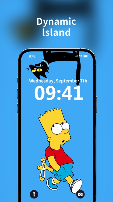 Wallpapers 17- Dynamic Island screenshot 3