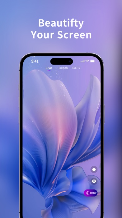 Wallpapers 17- Dynamic Island screenshot 2