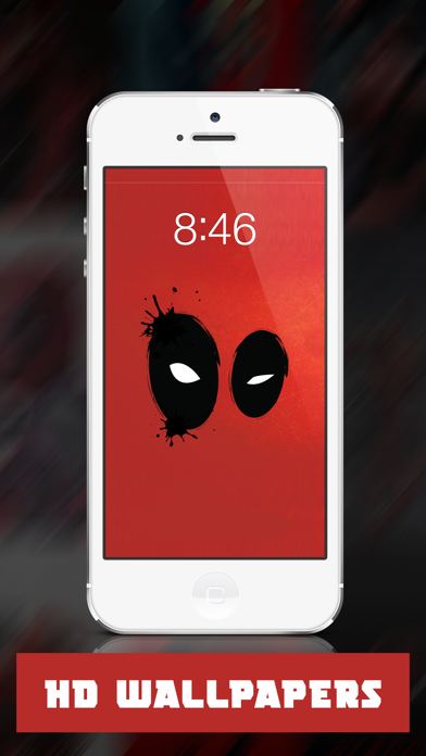 Wallpapers - Deadpool Edition HD screenshot 2