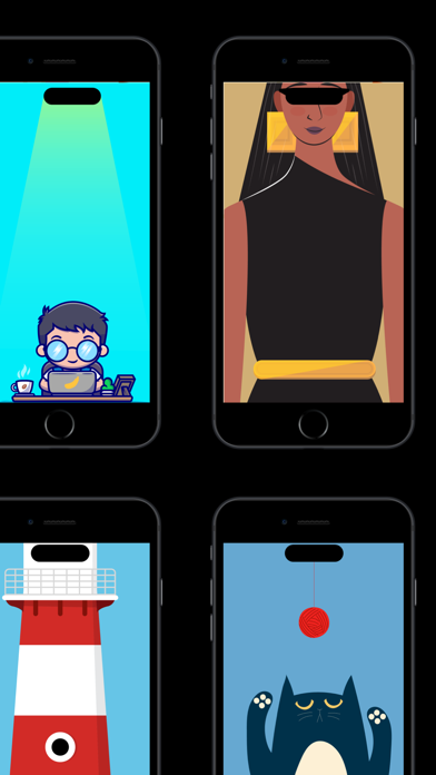 Wallpapers for Dynamic Island. screenshot 1