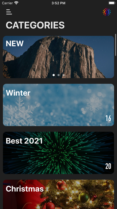 Wallpapers for iPhone - themes screenshot 1