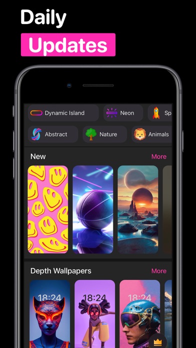 WallpX iPhone Wallpapers 17 4K screenshot 4