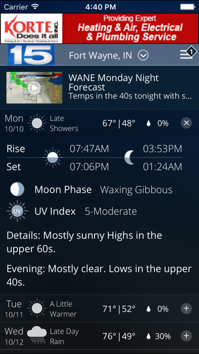 WANE WX screenshot 3