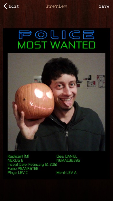 Wanted Poster Pro screenshot 1