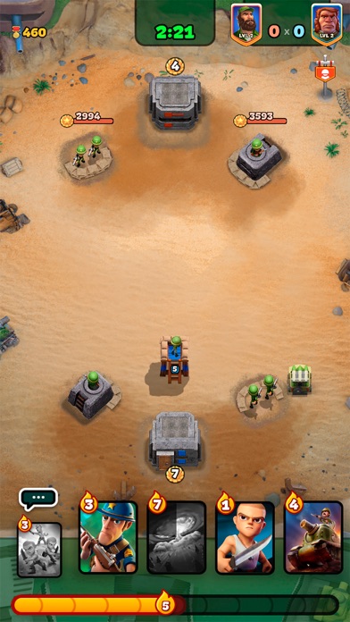 War Heroes Strategy Card Games screenshot 1