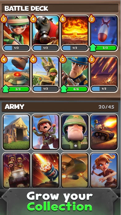 War Heroes Strategy Card Games screenshot 3