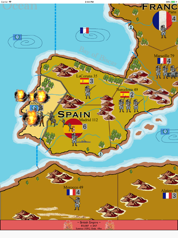 War in Europe screenshot 1