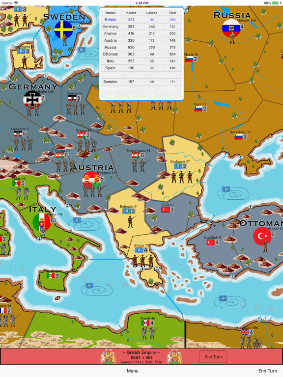 War in Europe screenshot 2
