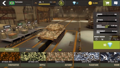 War Machines：Battle Tank Games screenshot 2