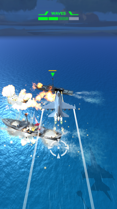 War Plane Strike: Sky Combat screenshot 1
