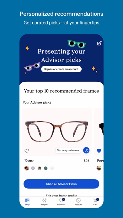 Warby Parker screenshot 6