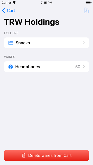 WareBear: Manage the warehouse screenshot 2