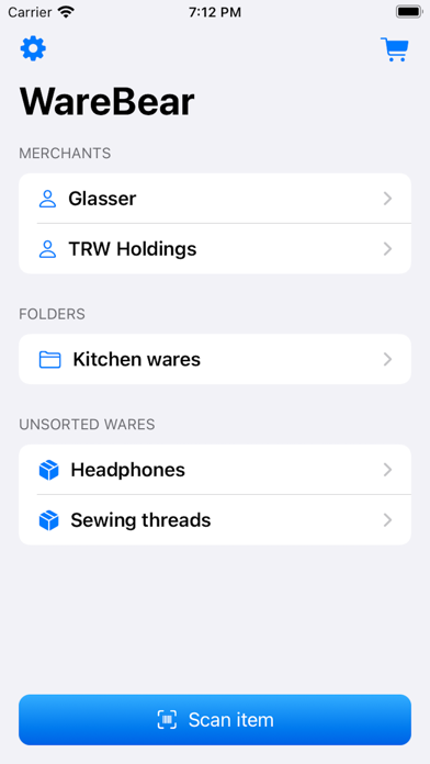 WareBear: Manage the warehouse screenshot 5