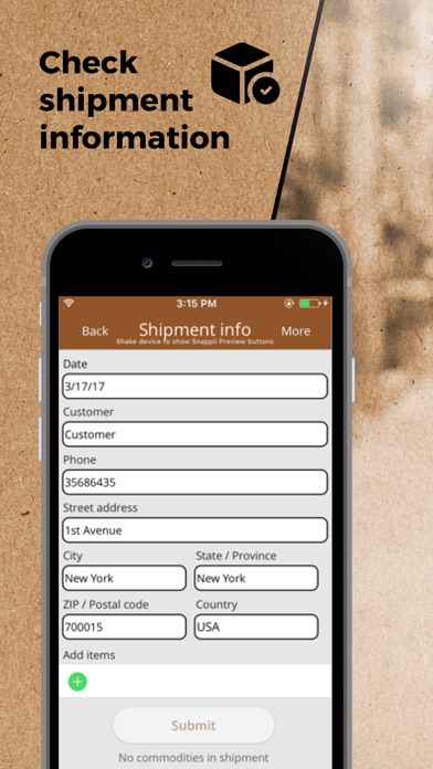Warehouse Inventory & Shipment screenshot 3