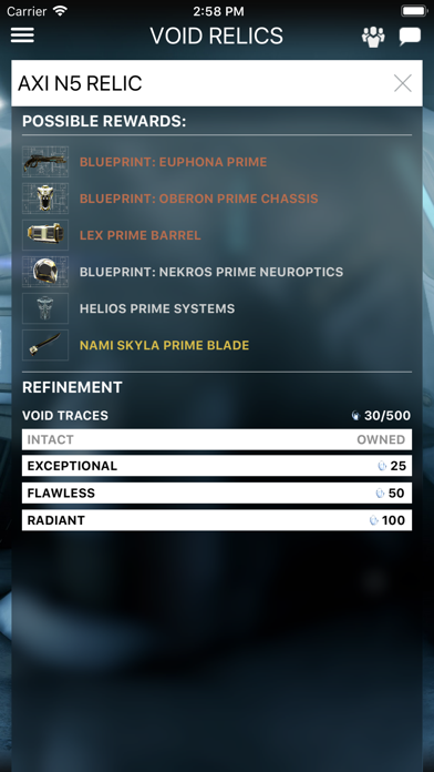 Warframe Companion screenshot 2