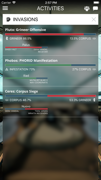 Warframe Companion screenshot 1