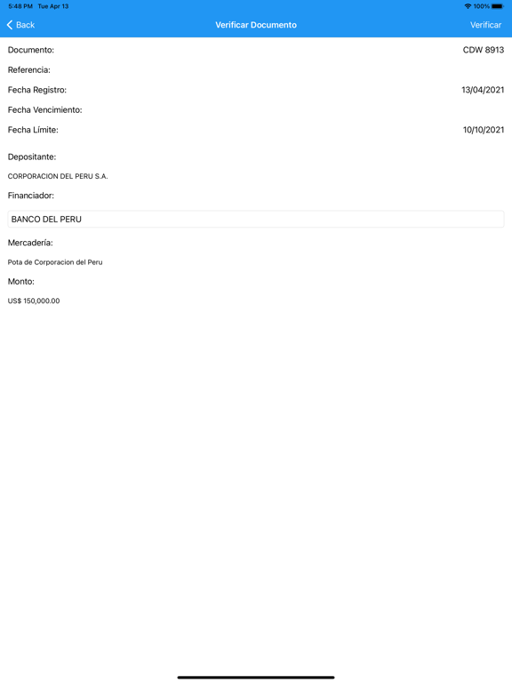 Warrant Almafin 2.0 screenshot 6