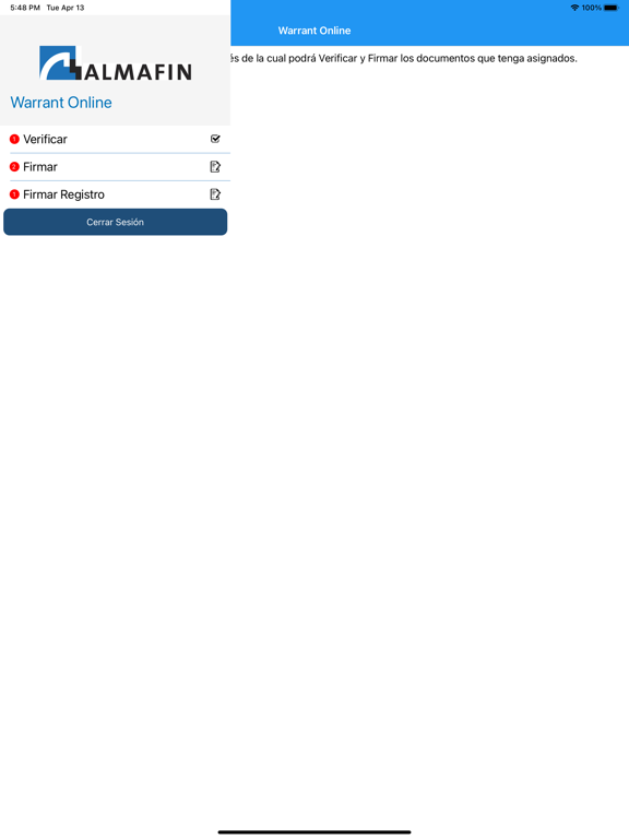 Warrant Almafin 2.0 screenshot 8
