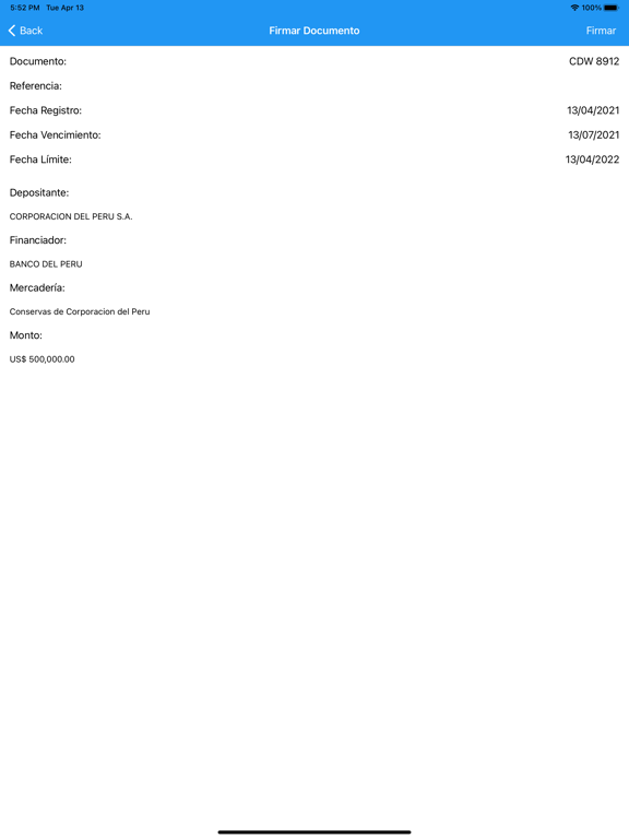 Warrant Almafin 2.0 screenshot 4