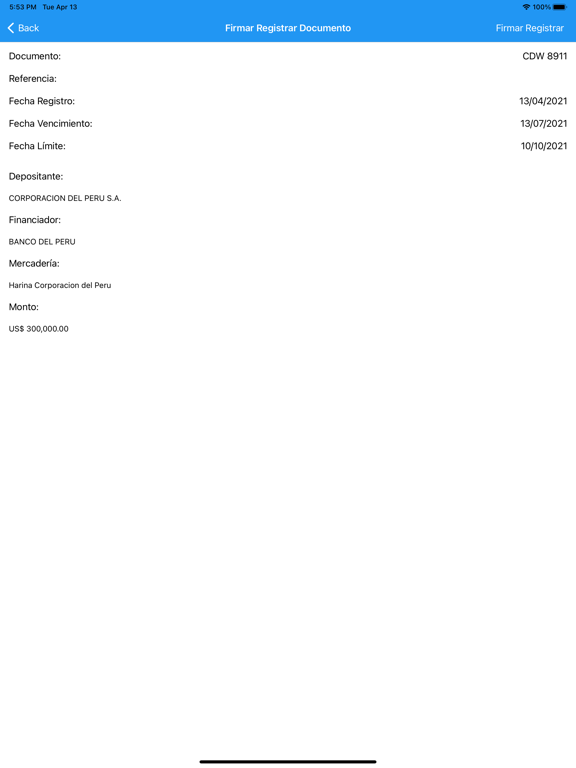 Warrant Almafin 2.0 screenshot 2