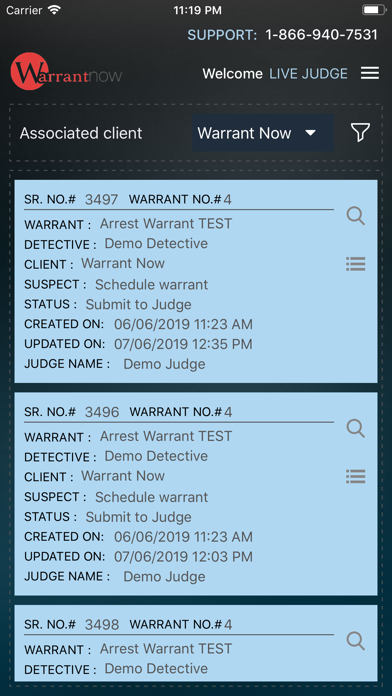 WarrantNow screenshot 4