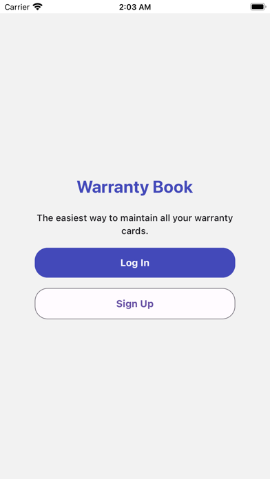 Warranty Book screenshot 7
