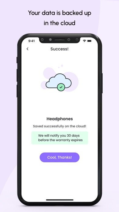Warranty Keeper App screenshot 2