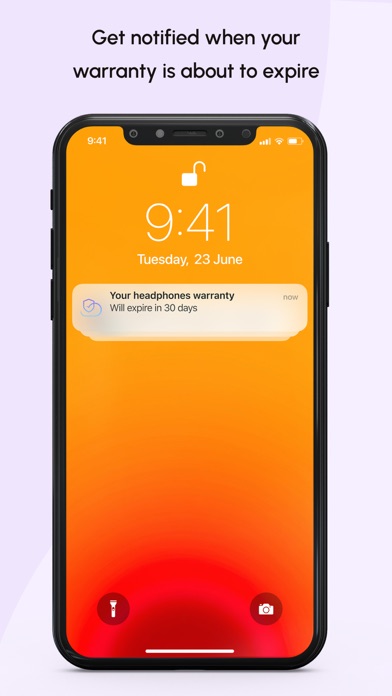 Warranty Keeper App screenshot 1