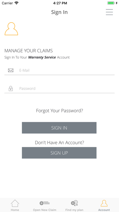 Warranty Service screenshot 1