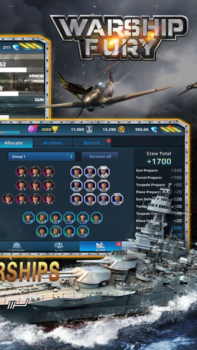 Warship Fury screenshot 1
