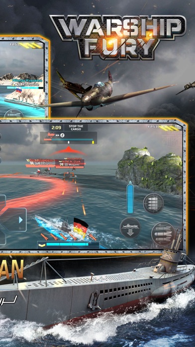Warship Fury screenshot 3