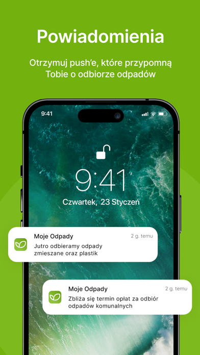 Waste collection schedule screenshot 1