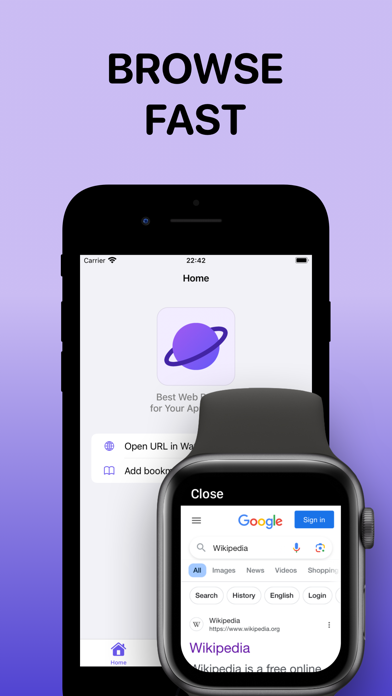 Watch Browser: Web on wrist . screenshot 3