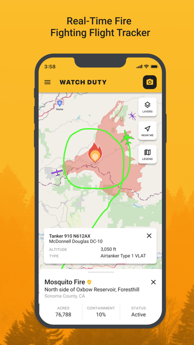 Watch Duty: Wildfire Maps screenshot 2