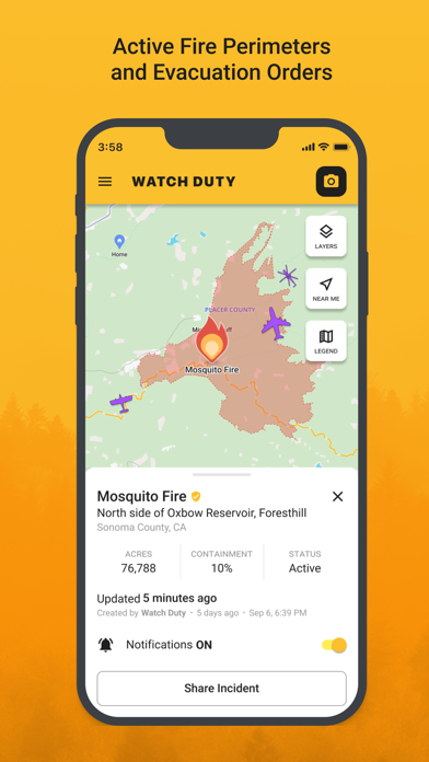 Watch Duty: Wildfire Maps screenshot 4