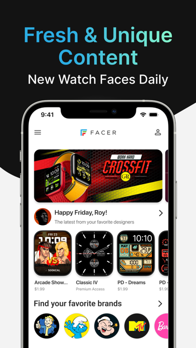 Watch Faces by Facer screenshot 3