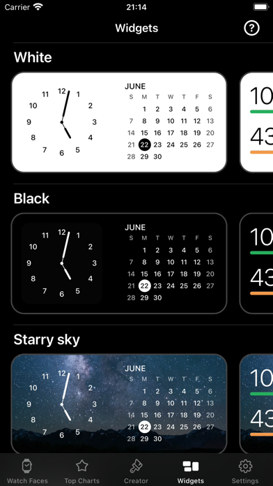 Watch Faces Gallery for iWatch screenshot 2