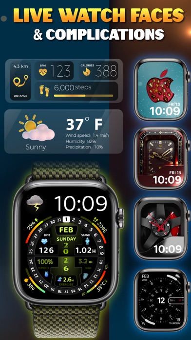 Watch Faces Gallery n Widgets screenshot 9