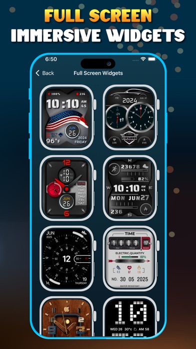Watch Faces Gallery n Widgets screenshot 5