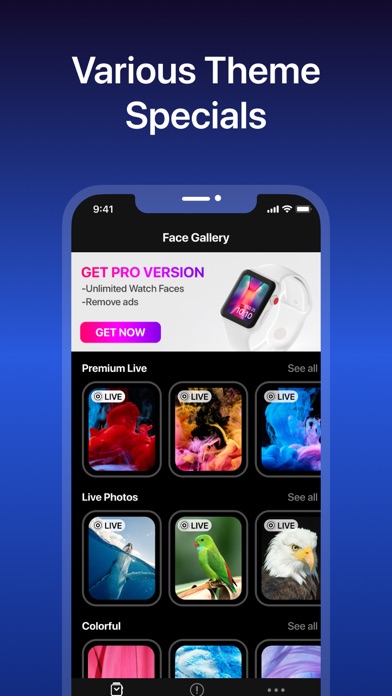 Watch Faces Gallery Wallpapers screenshot 1