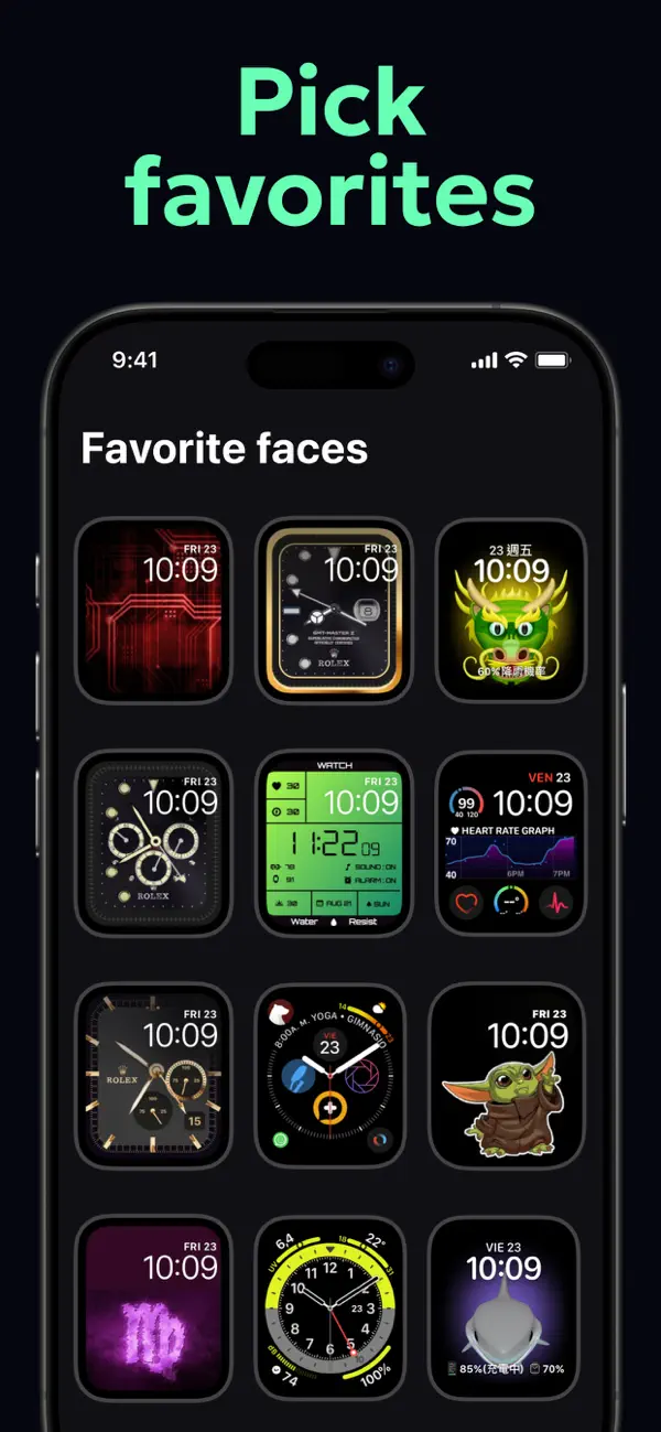 Watch Faces Live - AI Gallery screenshot 2