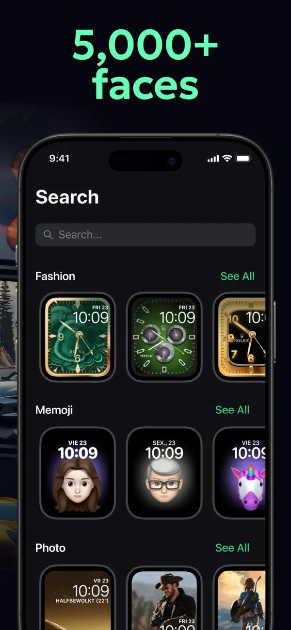 Watch Faces Live - AI Gallery screenshot 3